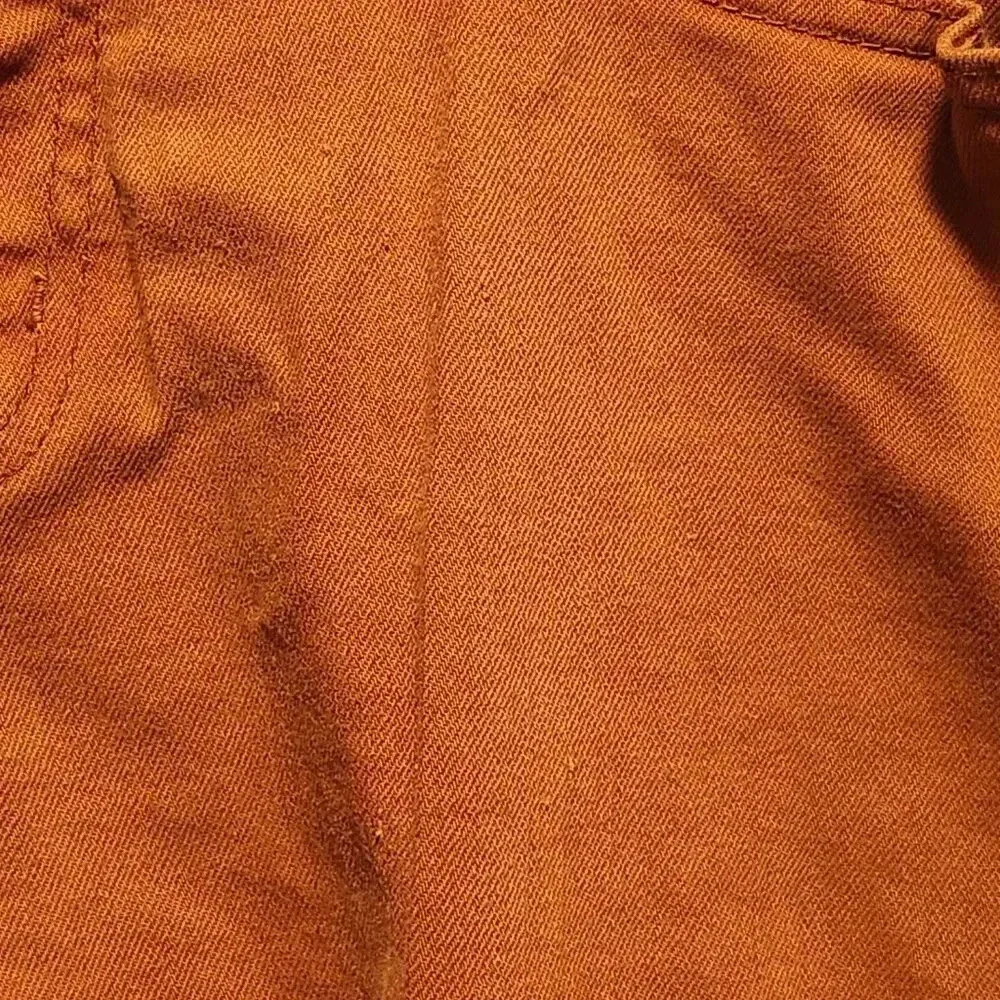 William Rast Dean Slim Straight Jeans‎ Men's 31x32 Burnt Orange Cotton Casual